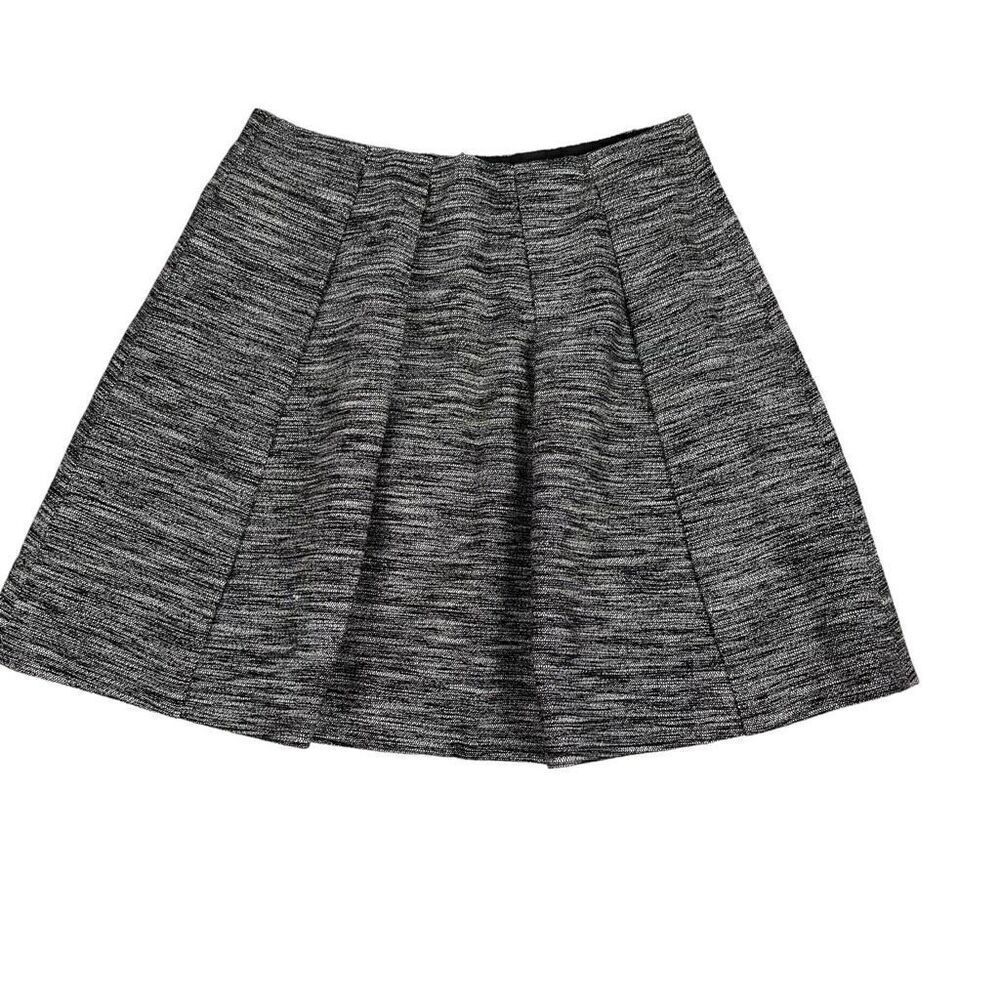 Madewell J. Crew Countdown Tweed Mini Pleated Skirt size 2